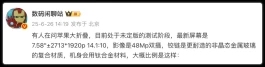 7.58英寸，苹果大屏手机已确认！