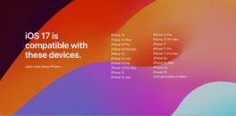 iOS 17支持机型清单一览表！这3款iPhone将不能再升级