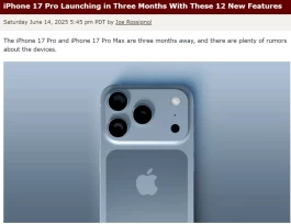 iPhone17Pro疯狂曝光：12大全新升级很刺激啊