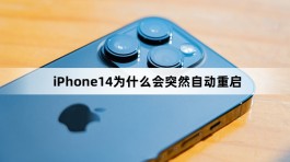iPhone14为什么会突然自动重启？