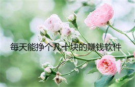 什么软件可以赚钱一天几十块钱？2025年每天能挣个几十块的赚钱软件