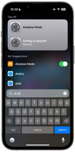 iOS 17的Spotlight支持自然语言，还能直接调整iPhone设置更方便
