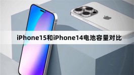 iPhone15和iPhone14电池容量对比