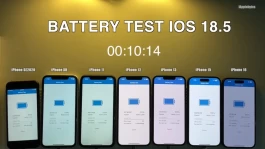 iOS 18.5 续航测试出炉！