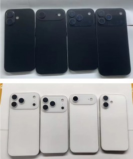 iPhone 17全家福照流出，黑白两色抢眼！