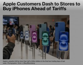 关税来了，美国iPhone遭疯抢！苹果店员不知所措