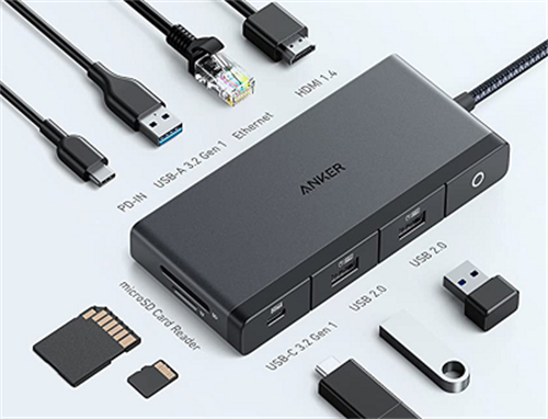 安克552 USB-C Hub（9合1，4K HDMI）已经推出