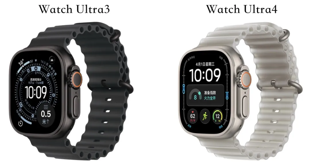 价格相差828元，苹果Watch Ultra3和Watch Ultra4到底有什么区别？